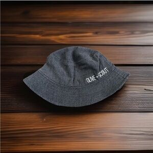 Olive + Scout Kids Bucket Hat Gray Cotton Toddler Youth Unisex EUC